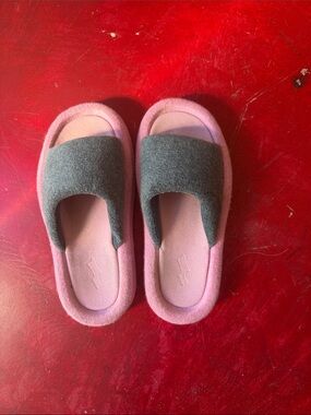 Skylrk Slide Slippers with Gray Strap - Everyday Comfort